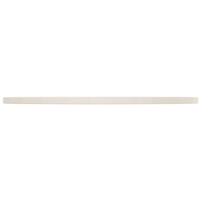 Table Top White Ø80x2.5 cm Solid Wood Pine