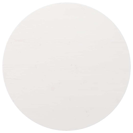 Table Top | White | Solid Pine Wood | 90 cm Diameter | Durable