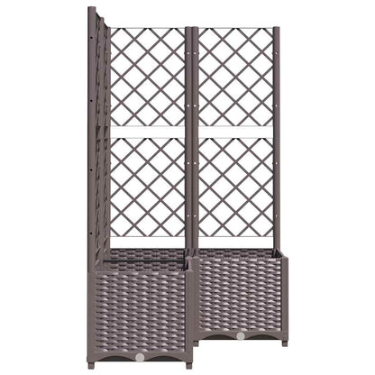 Garden Brown 80 x 80 x 136 cm