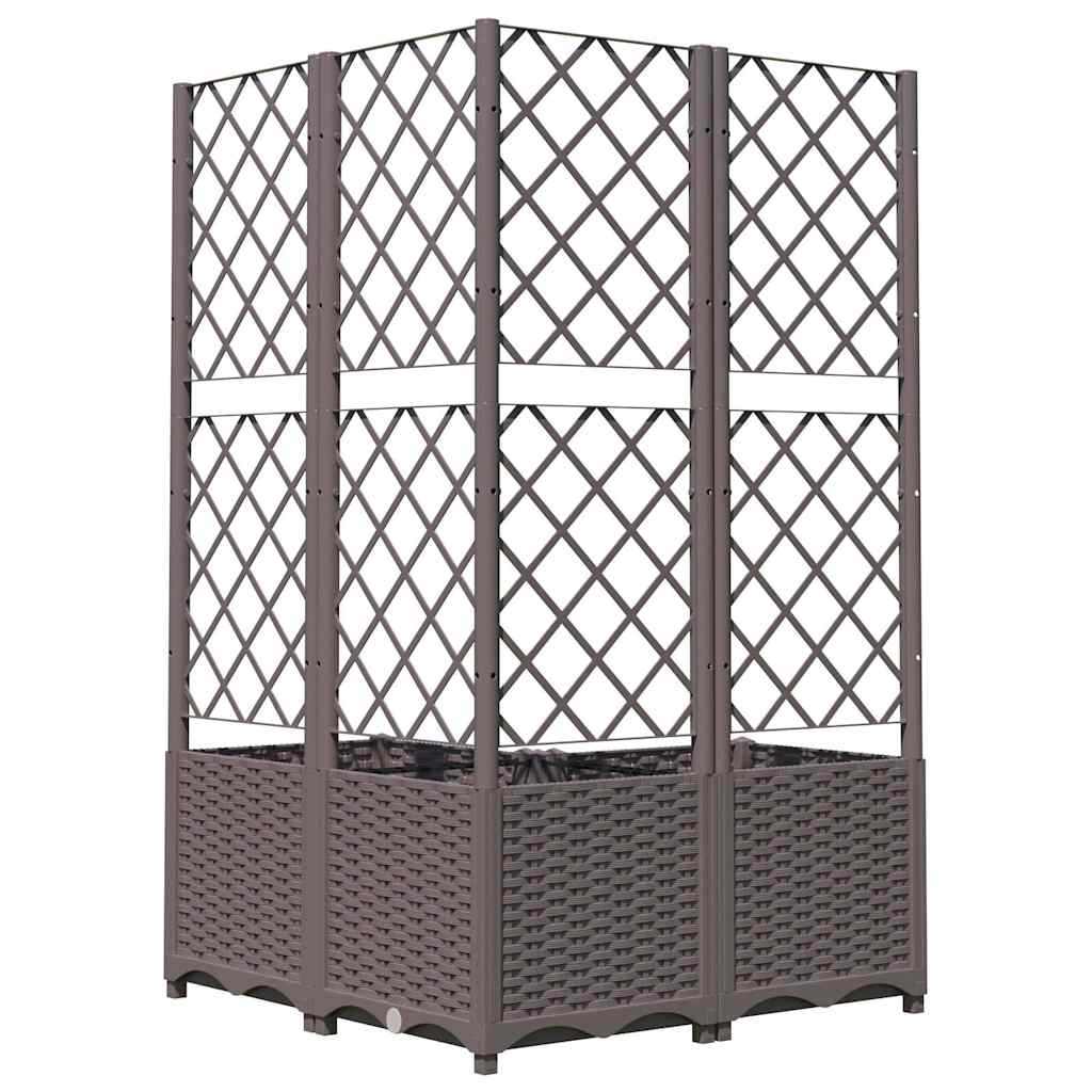 Garden Brown 80 x 80 x 136 cm