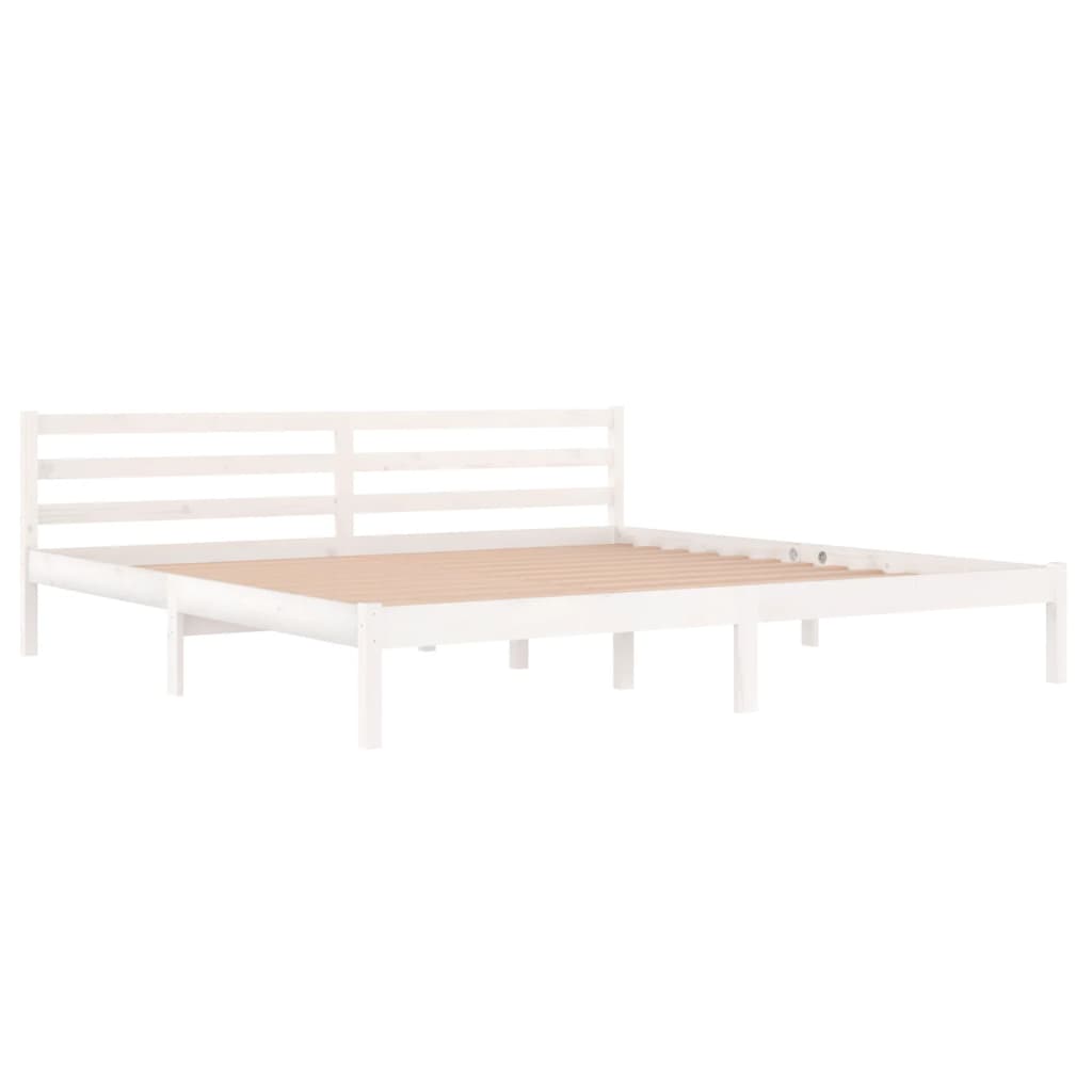 Day Bed | White | Solid pine wood | 200x200 cm