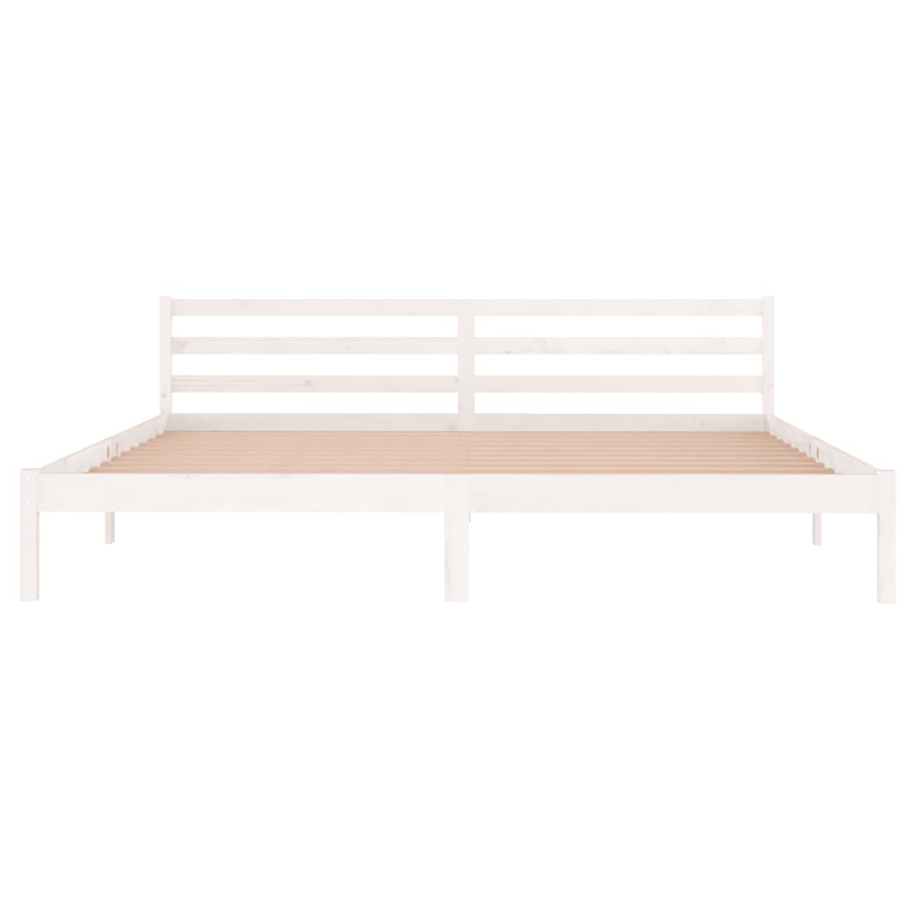 Day Bed | White | Solid pine wood | 200x200 cm