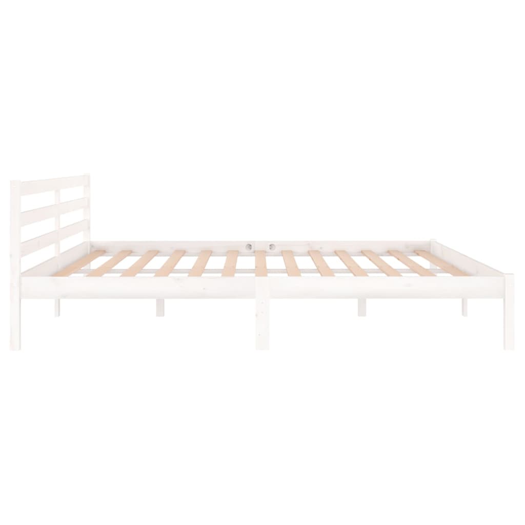 Day Bed | White | Solid pine wood | 200x200 cm