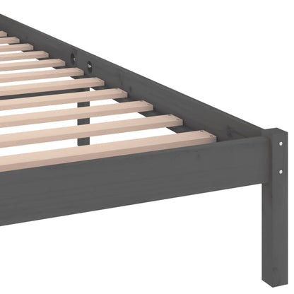Day Bed | Grey | Solid Pine Wood | 200x200 cm Super King