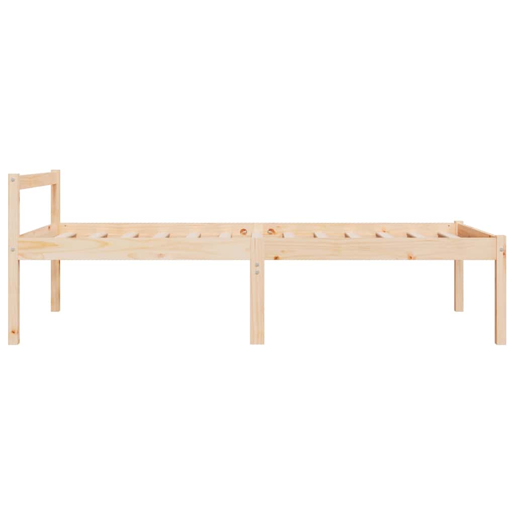 Bed Frame | Natural Pine | Solid Pine Wood | Single | Bed Frame