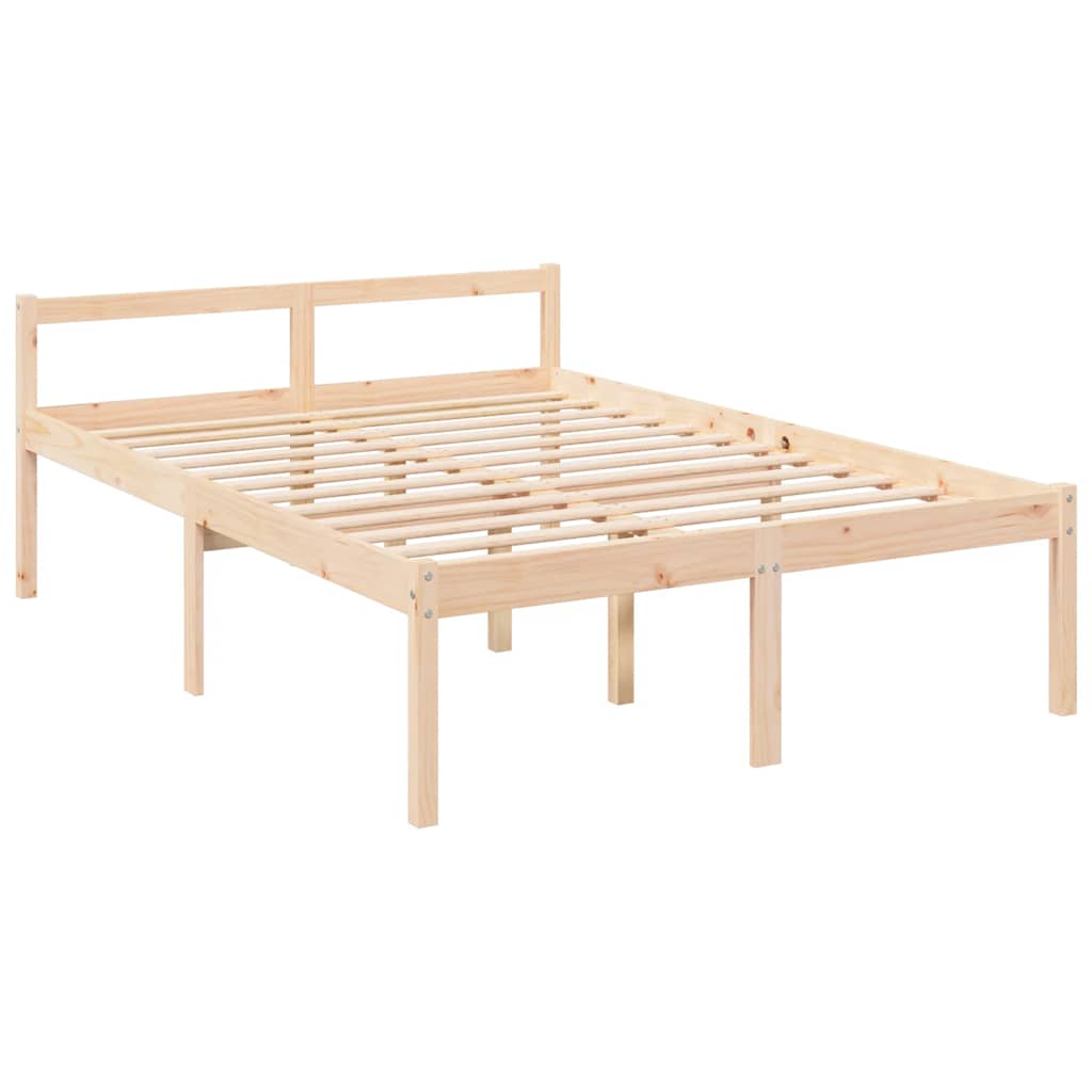 Bed Frame | Natural Pine | Solid Pine Wood | Double | Bed Frame