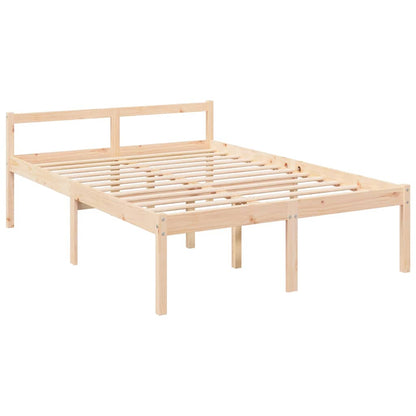 Bed Frame | Natural Pine | Solid Pine Wood | Double | Bed Frame