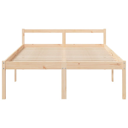 Bed Frame | Natural Pine | Solid Pine Wood | Double | Bed Frame