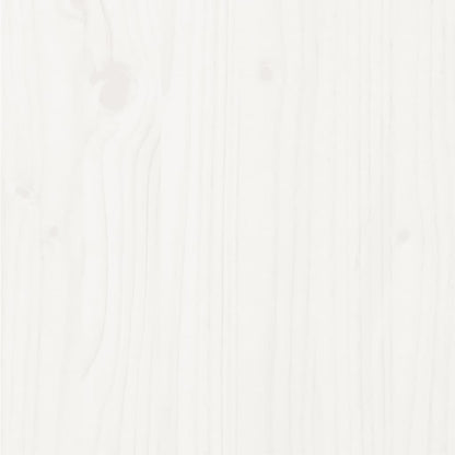 Bed Frame | White | Solid pine wood, plywood slats | 120x200 cm | Tough