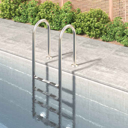 Pool Ladder | Silver | 304 Stainless Steel | Standard | Pool Ladder
