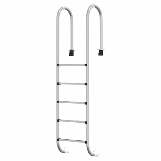 Pool Ladder | Silver | 304 Stainless Steel | Overall Length: 211cm