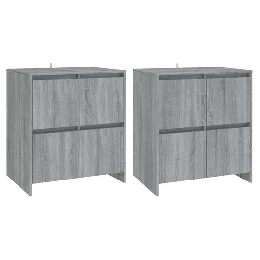 Sideboard | Grey Sonoma | Engineered Wood |  Storage  | Sideboard