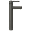 Bathroom Sink with Tap and Push Drain Clear Tempered Glass