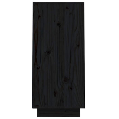 Console Cabinet | Black | Solid pine wood | Small | Console Cabinet