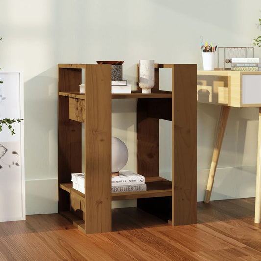 Book Cabinet | Honey brown | Solid pinewood | Small | Book Cabinet
