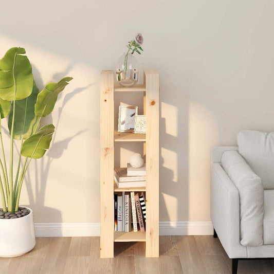 Book Cabinet | Natural Pine | Solid pine wood | Medium | Book Cabinet