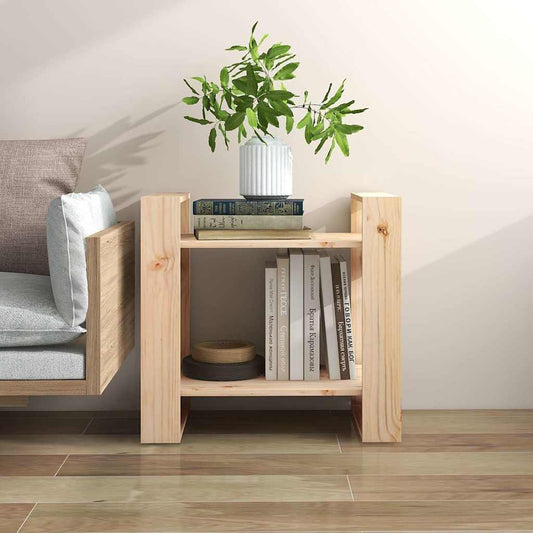 Book Cabinet | Natural Wood | Solid Pine Wood | Small | Book Cabinet