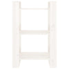 Book Cabinet/Room Divider White 60x35x91 cm Solid Wood Pine