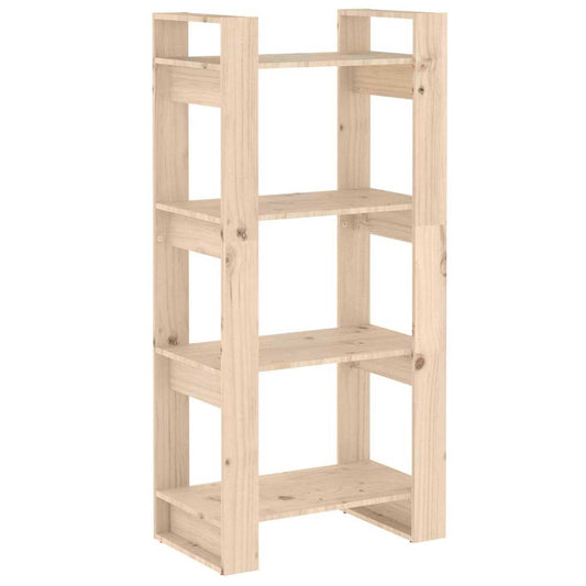 Book Cabinet | Natural wood colour | Solid pine wood | 60x35x125 cm