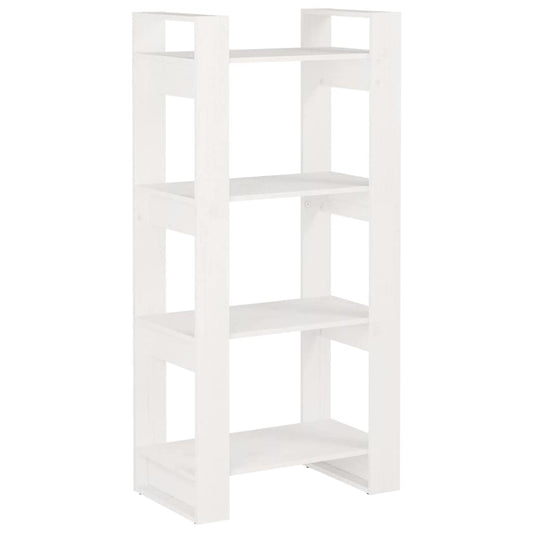 Book Cabinet | White | Solid pine wood | Standard | Book Cabinet