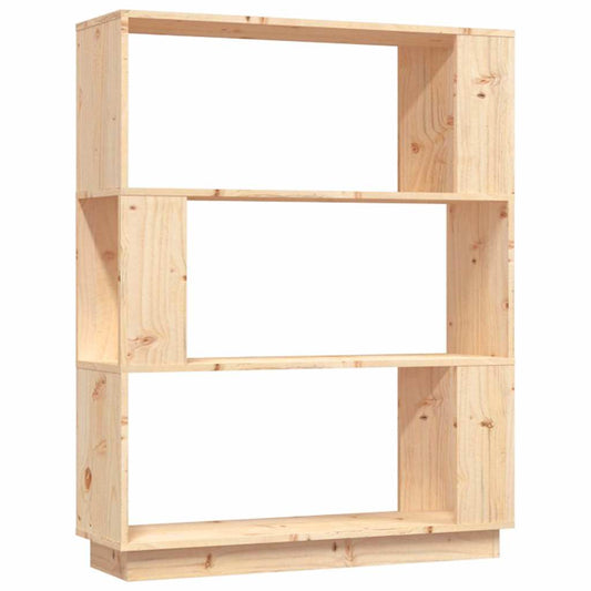 Book Cabinet | Natural Pine | Solid Pinewood | Medium | Book Cabinet