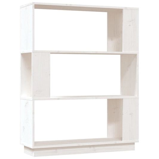 Book Cabinet | White | Solid pine wood | Medium | Book Cabinet
