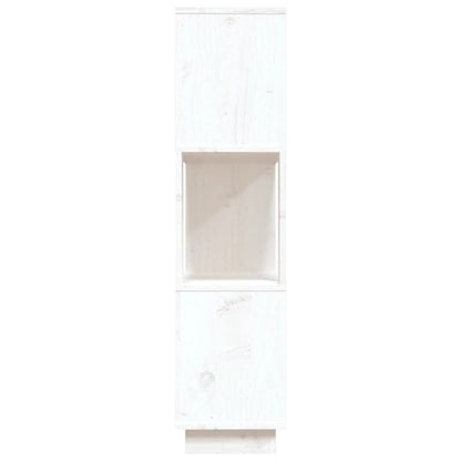 Book Cabinet/Room Divider White 80x25x101 cm Solid Wood Pine