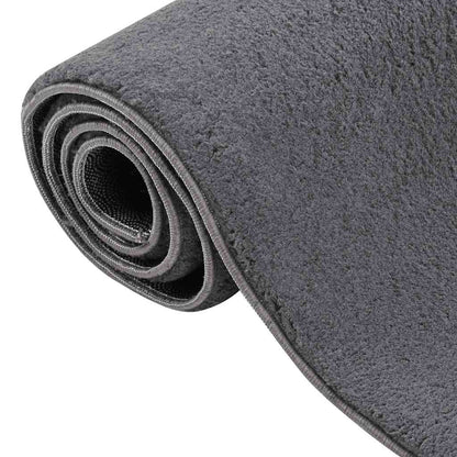 Washable Rug Soft Shaggy 160x230 cm Anti Slip Anthracite