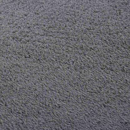 Washable Rug Soft Shaggy 160x230 cm Anti Slip Anthracite