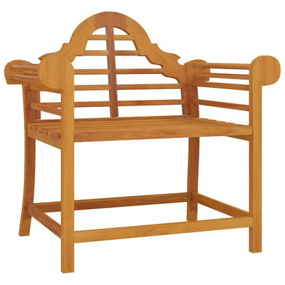 Garden Chair | Set of 2 | Natural Teak | Solid Teak Wood | Medium