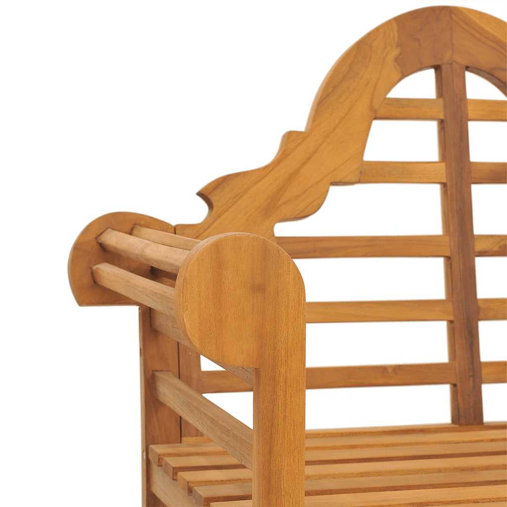 Garden Chair | Set of 2 | Natural Teak | Solid Teak Wood | Medium