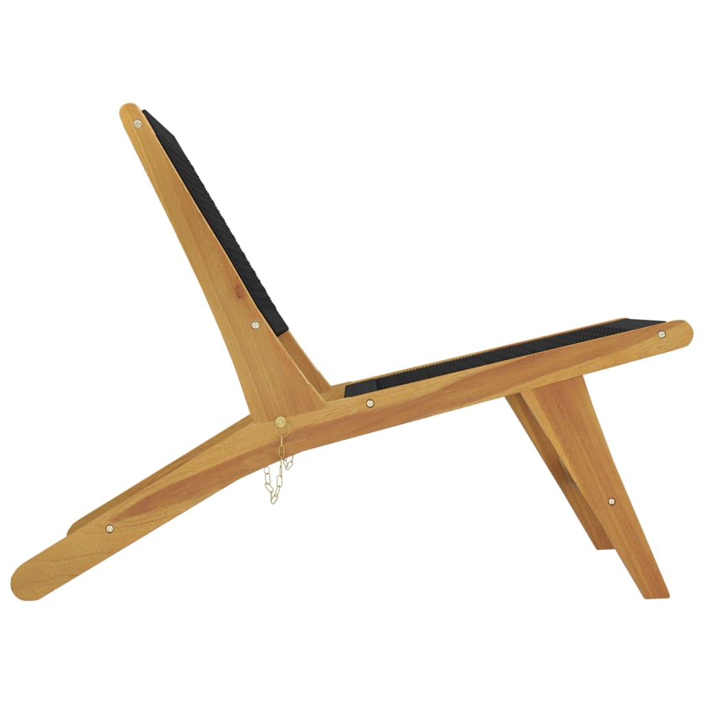 Garden Chair | Natural wood | Solid Teak Wood | Standard |  Foldable