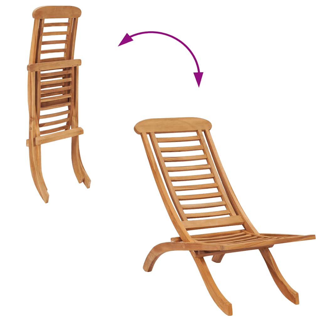 Garden Chair | Teak | Solid Teak wood with water base finish | Medium