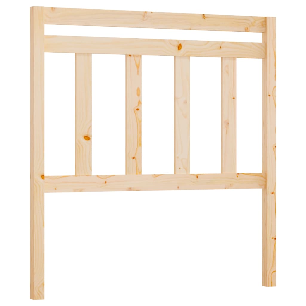 814069 vidaXL Bed Headboard 81x4x100 cm Solid Wood Pine