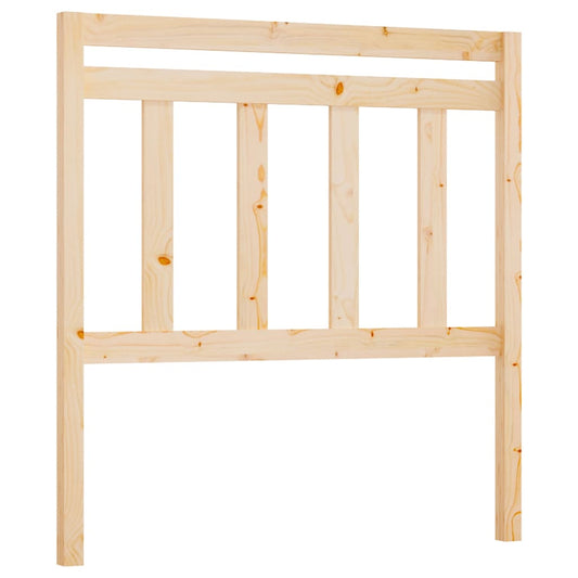 814069 vidaXL Bed Headboard 81x4x100 cm Solid Wood Pine