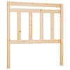 Bed Headboard 81x4x100 cm Solid Wood Pine