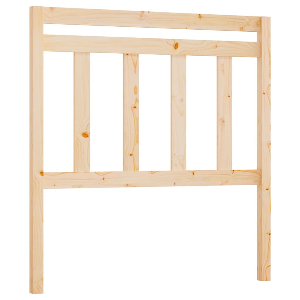 814079 vidaXL Bed Headboard 106x4x100 cm Solid Wood Pine