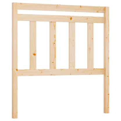 814079 vidaXL Bed Headboard 106x4x100 cm Solid Wood Pine