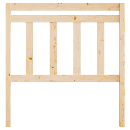 814079 vidaXL Bed Headboard 106x4x100 cm Solid Wood Pine