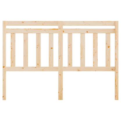 814099 vidaXL Bed Headboard 156x4x100 cm Solid Wood Pine