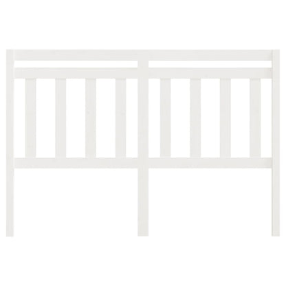 814100 vidaXL Bed Headboard White 156x4x100 cm Solid Wood Pine