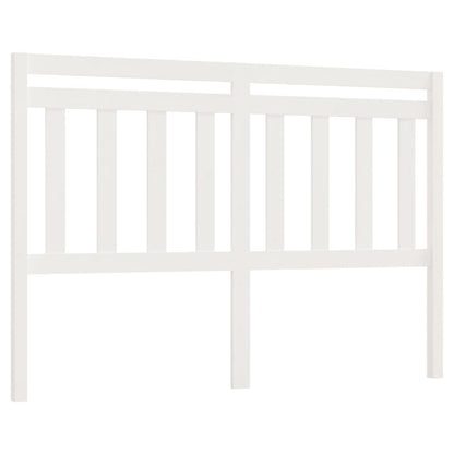 814105 vidaXL Bed Headboard White 166x4x100 cm Solid Wood Pine