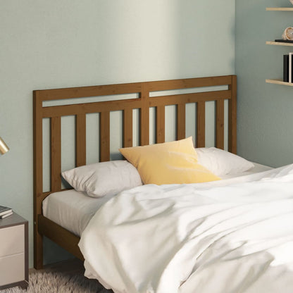 814107 vidaXL Bed Headboard Honey Brown 166x4x100 cm Solid Wood Pine