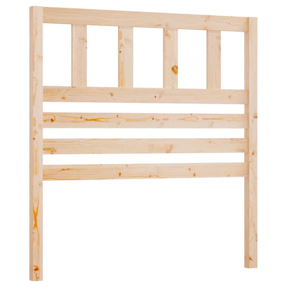 Bed Headboard | Natural wood | Solid pine wood (untreated)