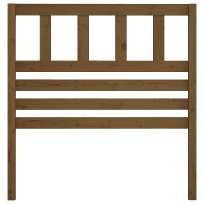 Bed Headboard | Honey brown | Solid pine wood | Stylish Design