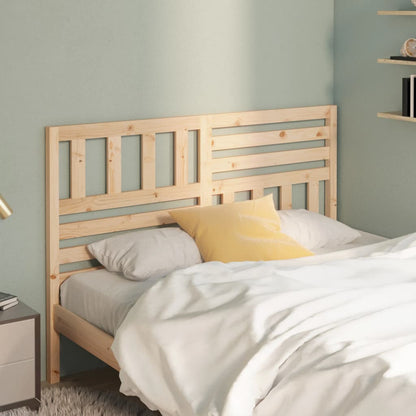 Bed Headboard | Solid Pine Wood | 146x4x100 cm | Attractive Design