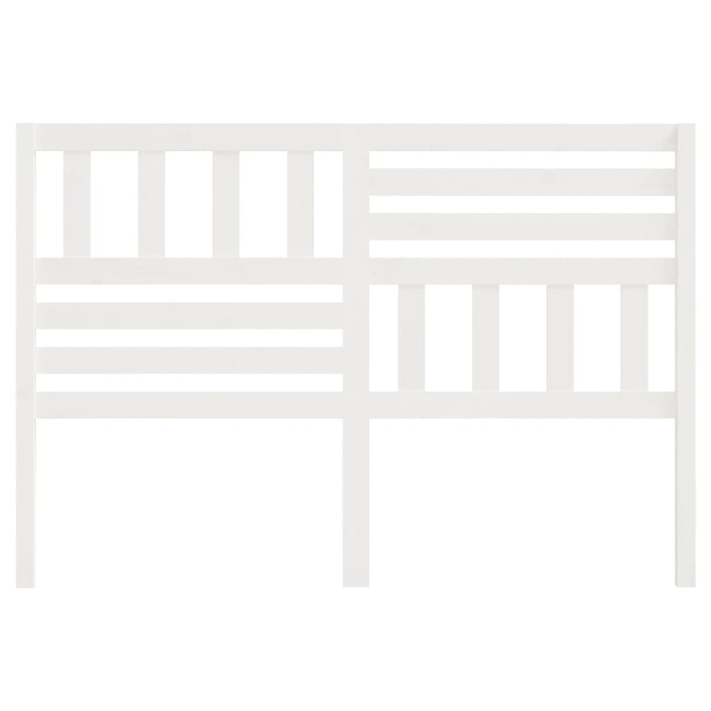 Bed Headboard | White | Solid pinewood | 146 cm | Appealing Design