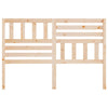 Bed Headboard 156x4x100 cm Solid Wood Pine