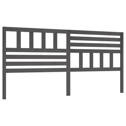 Bed Headboard | Grey | Solid pine wood | Large | Appealing Design