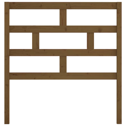 Bed Headboard Honey Brown 81x4x100 cm Solid Wood Pine